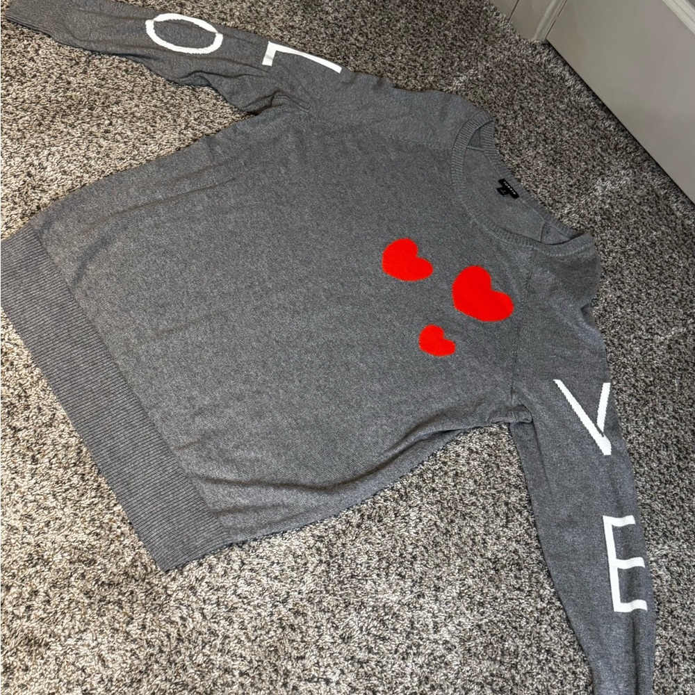 Torrid Gray Knit Sweater